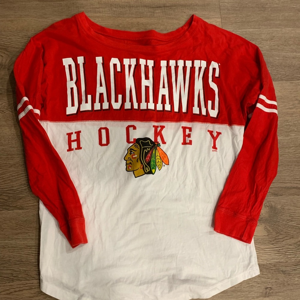 Chicago Blackhawks varsity shirt